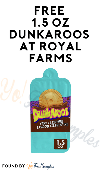 FREE 1.5 oz Dunkaroos at Royal Farms 