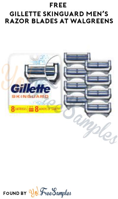 FREE Gillette Skinguard Men’s Razor Blades at Walgreens (Online Only + Coupon Required)