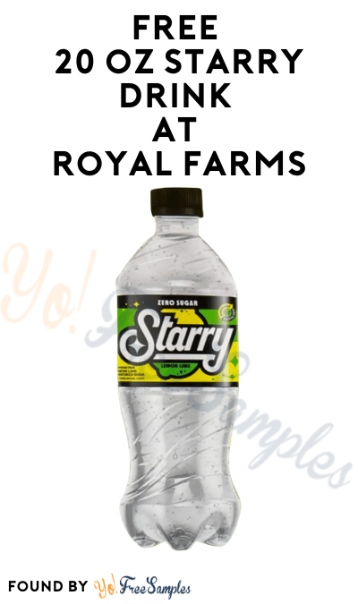 FREE 20 oz Starry Drink at Royal Farms