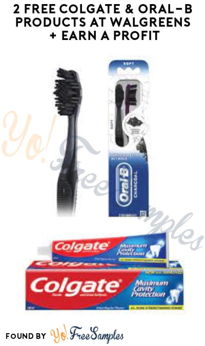 2 FREE Colgate & Oral-B Products at Walgreens + Earn A Profit (Account/Coupon, Coupons App & Ibotta Required)