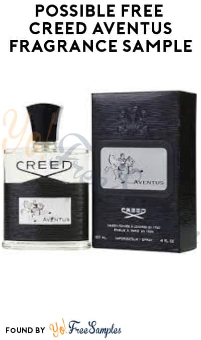 Possible FREE Creed Aventus Fragrance Sample (Social Media Required)