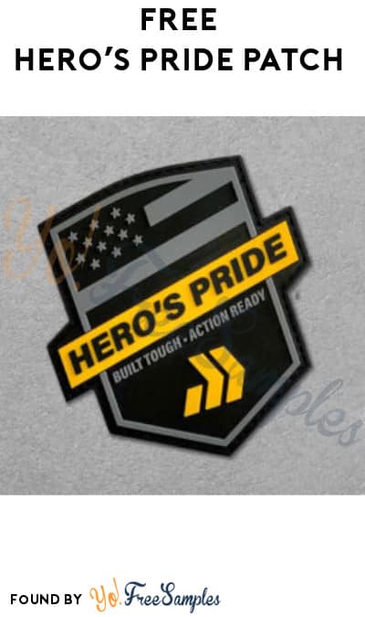 FREE Hero’s Pride Patch (Agency/Organization Name Required)