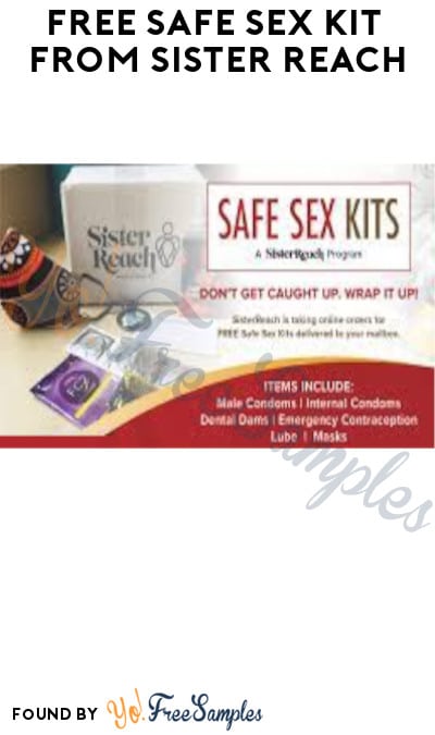 FREE Safe Sex Kit from Sister Reach (Memphis Orders Only)