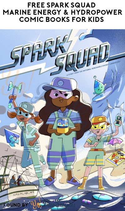 FREE Spark Squad Marine Energy & Hydropower Comic Books for Kids