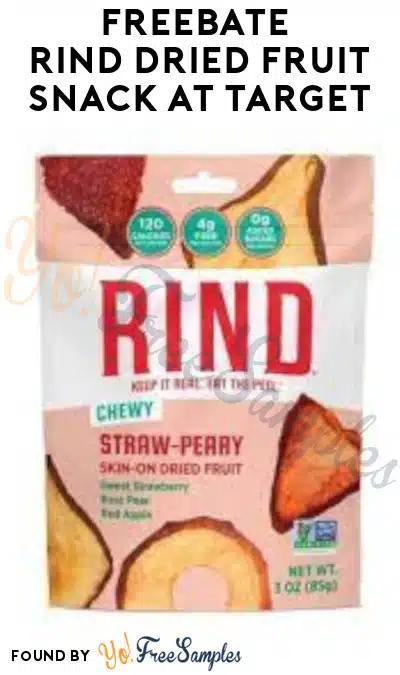FREEBATE RIND Dried Fruit Snack at Target (Ibotta or Aisle Required)