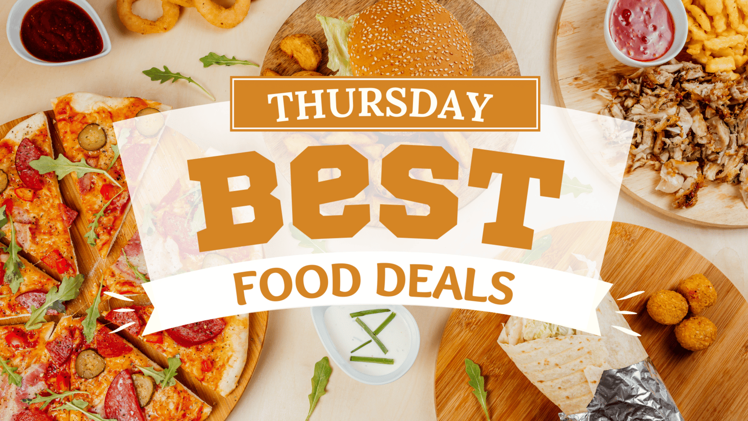 Every Thursday Food and Restaurant Deals - The Freebie Guy®