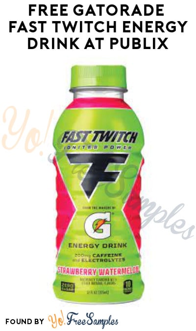 FREE Gatorade Fast Twitch Energy Drink at Publix (Account/Coupon Required)