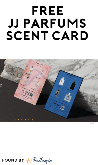 FREE JJ Parfums Scent Card
