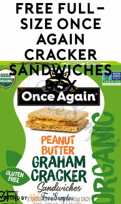 FREE Full-Size Once Again Cracker Sandwiches Box
