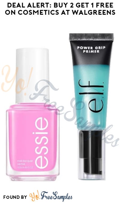 DEAL ALERT: Buy 2 Get 1 FREE on Cosmetics at Walgreens (Online Only)