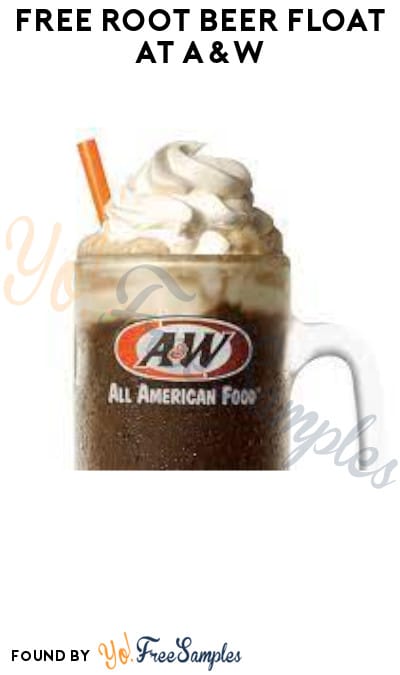 FREE Root Beer Float at A&W (Text/Coupon Required)