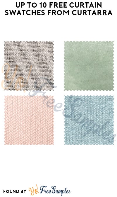 Up to 10 FREE Curtain Swatches from Curtarra