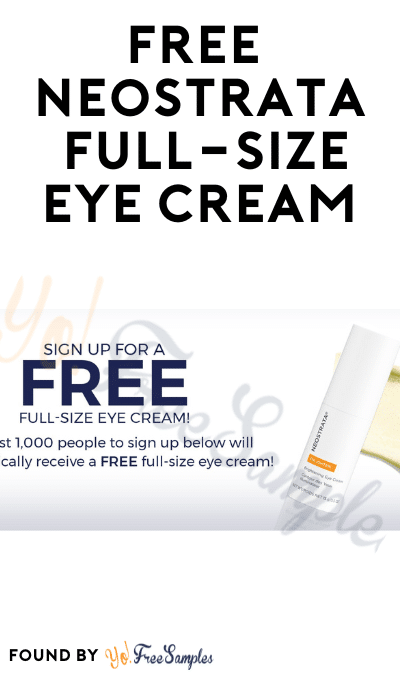 FREE Neostrata Full-Size Eye Cream