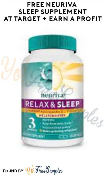FREE Neuriva Sleep Supplement at Target + Earn A Profit (Clearance, Coupons App & Ibotta Required)