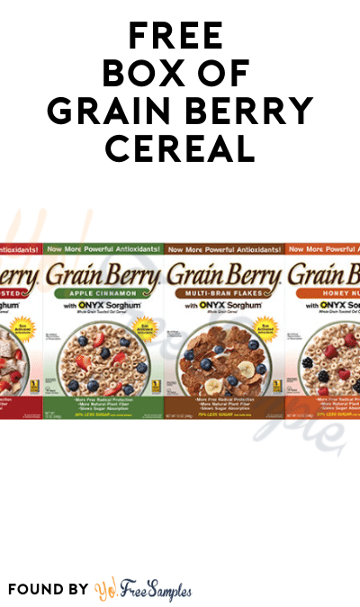 FREE Box of Grain Berry Cereal (iHeart Radio Account Required)