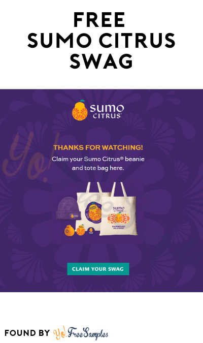 FREE Sumo Citrus Swag