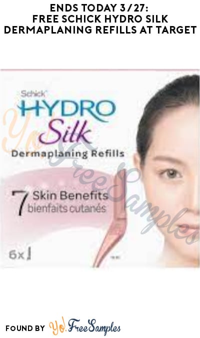 Ends Today 3/27: FREE Schick Hydro Silk Dermaplaning Refills at Target (Ibotta & Target Circle Coupon Required)