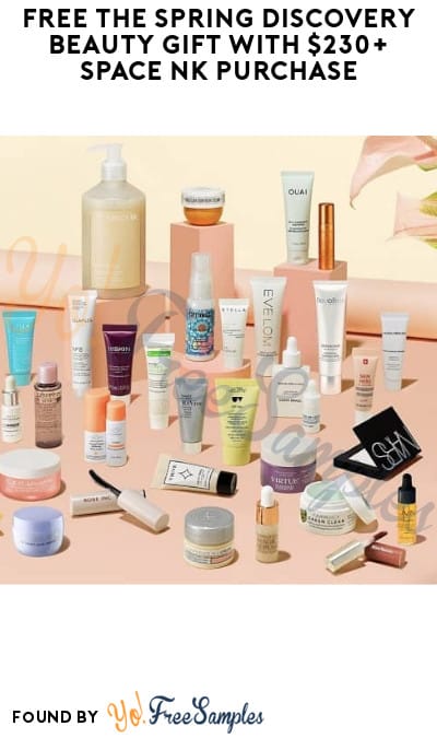 FREE The Spring Discovery Beauty Gift with $230+ Space NK Purchase (Online Only)