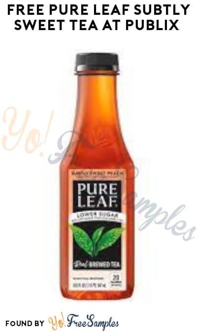 FREE Pure Leaf Subtly Sweet Tea at Publix (Account/Coupon Required)