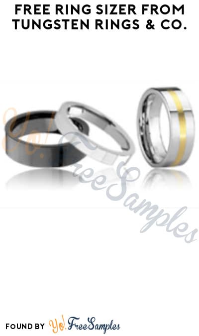 FREE Ring Sizer from Tungsten Rings & Co.