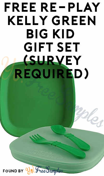 FREE Re-Play Kelly Green Big Kid Gift Set (Survey Required)