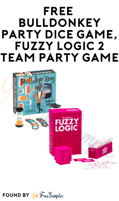 FREE Bulldonkey Party Dice Game, Fuzzy Logic 2 Team Party Game & More At Home Tester Club (Must Apply)