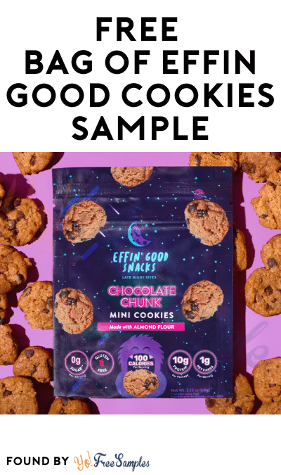 FREE Bag of Effin Good Cookies Sample