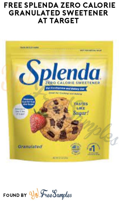 FREE Splenda Zero Calorie Granulated Sweetener at Target (Ibotta & Coupon Required)
