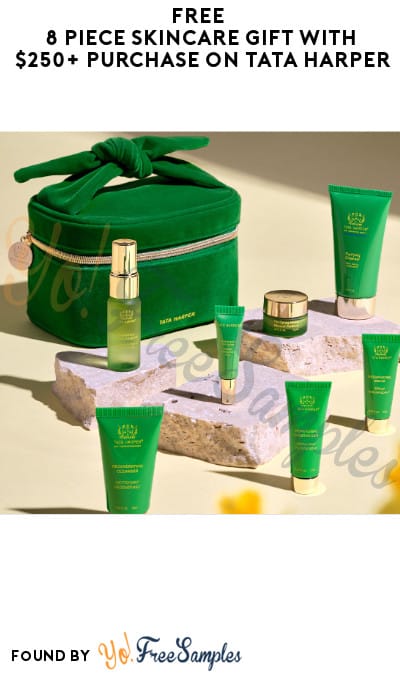 FREE 8-Piece Skincare Gift with $250+ Purchase on Tata Harper (Online Only + Code Required)