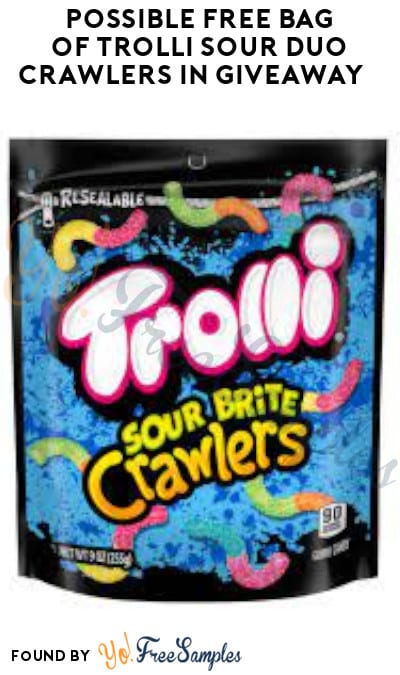 Possible FREE Bag of Trolli Sour Duo Crawlers in Giveaway