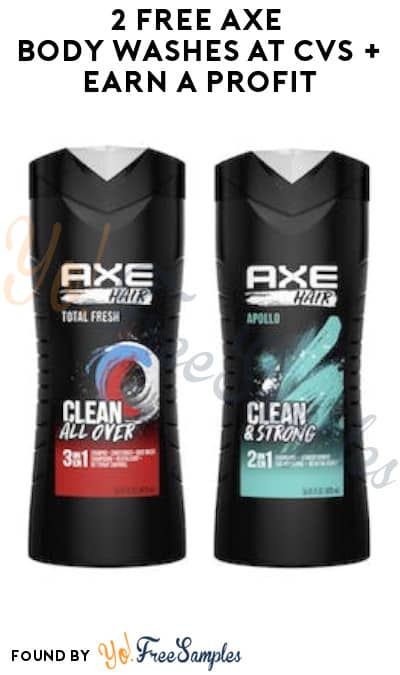 2 FREE Axe Body Washes at CVS + Earn A Profit (Coupon/App Required)