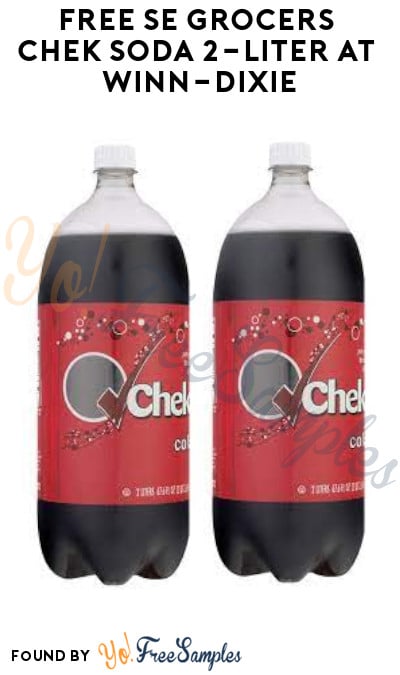 FREE SE Grocers Chek Soda 2-Liter at Winn-Dixie (Account/Coupon Required)