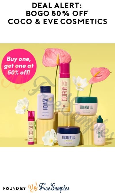 DEAL ALERT: BOGO 50% OFF Coco & Eve Cosmetics (Online Only + Code Required)