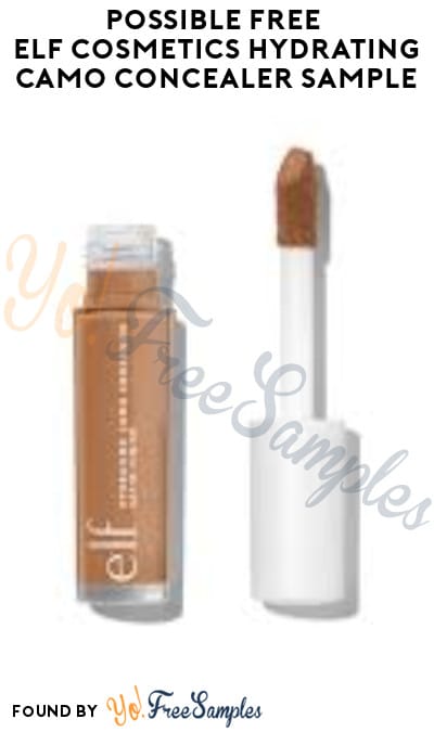 Possible FREE Elf Cosmetics Hydrating Camo Concealer Sample (Social Media Required)