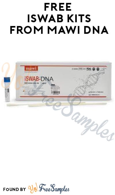 FREE iSWAB Kits from Mawi DNA (Institution Name Required)