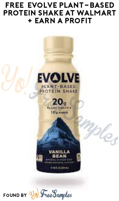 FREE Evolve Plant-Based Protein Shake at Walmart + Earn A Profit (Ibotta & Fetch Rewards Required)
