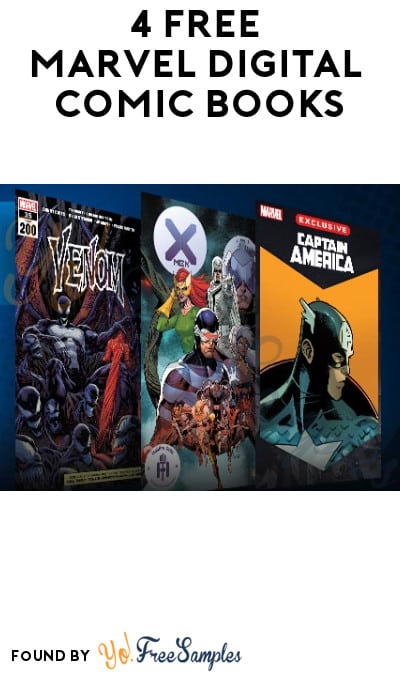 4 FREE Marvel Digital Comic Books (Marvel Unlimited App + Code Required)