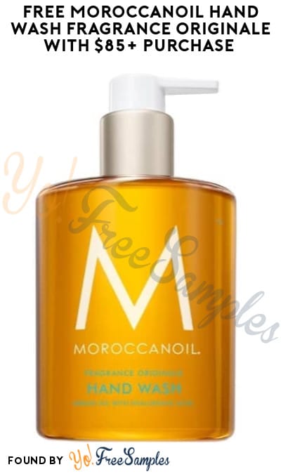 FREE Moroccanoil Hand Wash Fragrance Originale with $85+ Purchase (Online Only)