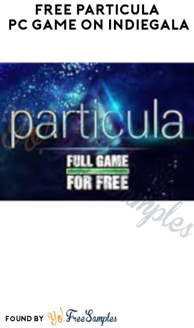 FREE Particula PC Game on Indiegala (Account Required)
