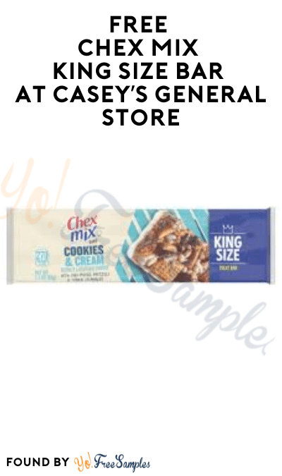 Today Only: FREE Chex Mix King Size Bar at Casey’s General Store (Rewards Account & Mobile App Required)