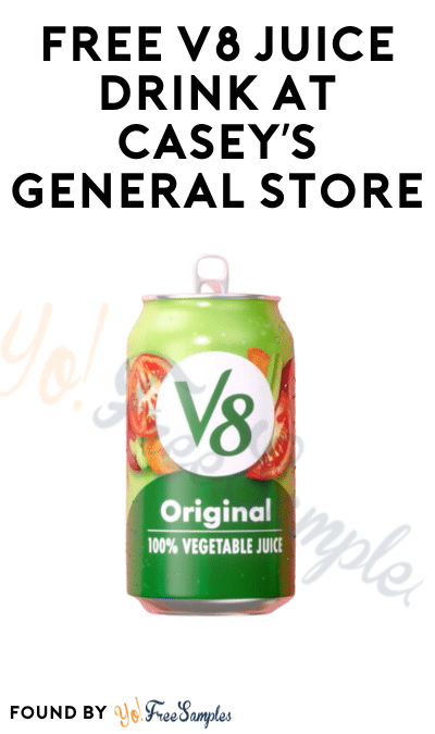 FREE V8 Juice Drink at Casey’s General Store (Rewards Required)
