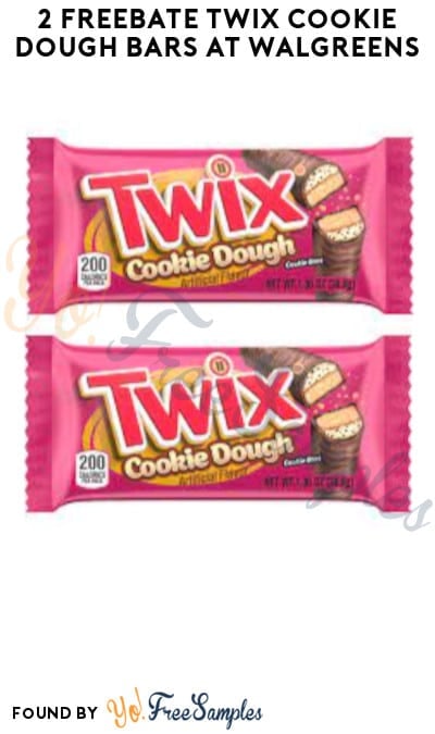 2 FREEBATE Twix Cookie Dough Bars at Walgreens (Fetch Rewards Required)