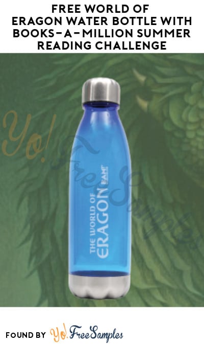 FREE World of Eragon Water Bottle with Books-A-Million Summer Reading Challenge