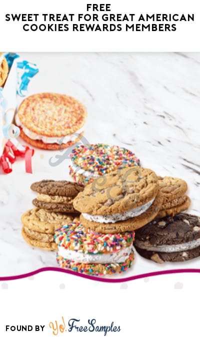 FREE Sweet Treat for Great American Cookies Rewards Members 