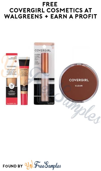 FREE CoverGirl Cosmetics at Walgreens + Earn A Profit (Coupons App Required)
