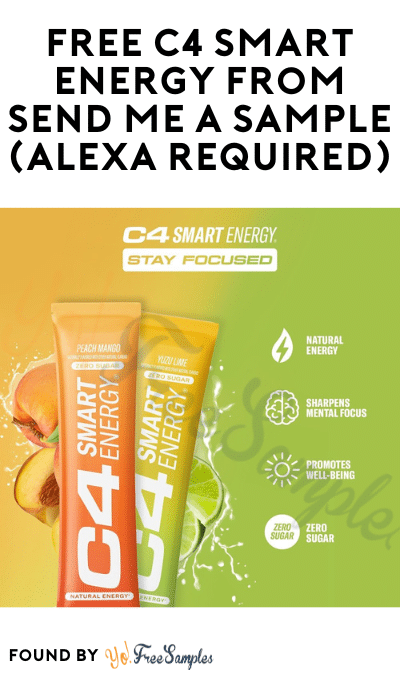 FREE C4 Smart Energy from Send Me A Sample (Alexa Required)