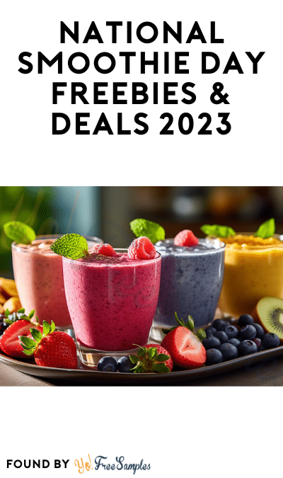 National Smoothie Day Freebies & Deals 2023