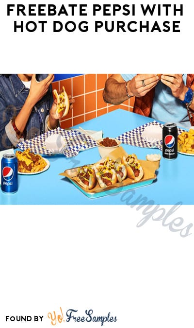 FREEBATE Pepsi with Hot Dog Purchase (Text Rebate Required)
