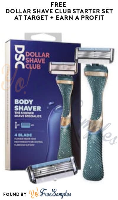 FREE Dollar Shave Club Starter Set at Target + Earn A Profit (Coupon, Fetch Rewards & Ibotta Required)