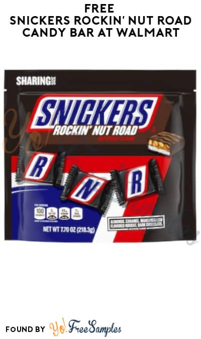 FREE Snickers Rockin’ Nut Road Candy Bar at Walmart (Fetch Rewards Required)
